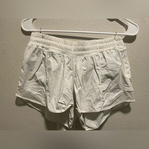 Lululemon Athletica White Athletic Shorts